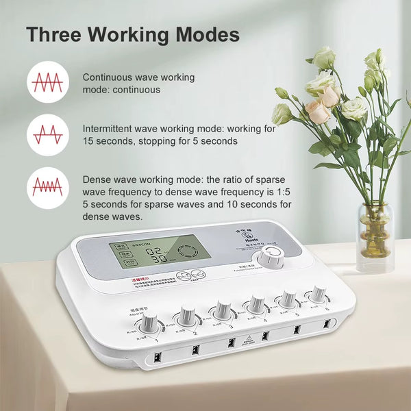 EMS Electro Stimulator TENS Acupuncture Massager Physiotherapy Muscle Therapy AU