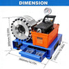 Pneumatic Hose Crimper High Pressure Hydraulic Hose Crimping Machine Shrinking