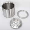 Smokeless Fire Pit With Removable Ash Pan Stainless Steel Portable Bonfire