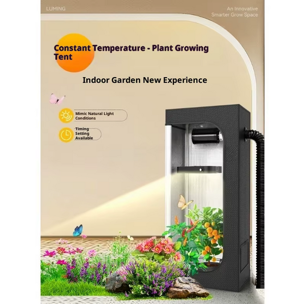 Hydroponics Grow Tent Full Spectrum LED Grow Light Kits Inline Fan Filter System