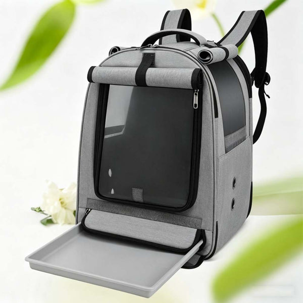 Portable Bird Carrier Cage Bag Breathable Parrot Out Backpack Pet Travel Box Car