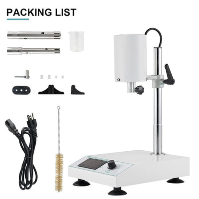 22000rpm High Speed Homogenizer Lab Homogenizer Emulsifier Disperser 5~1000ml
