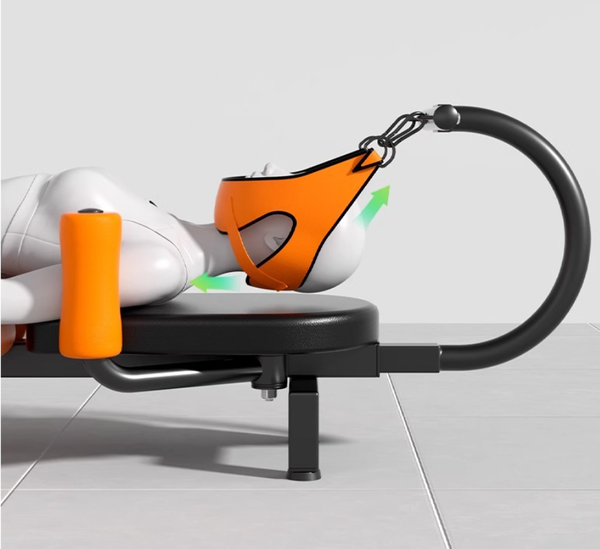Electric Traction Table Spinal Cervical Decompression Lower Back Pain Relief AU