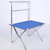 Folding Clothing Garment Rack Retail Shop Portable Display Coat Clothes Stand AU