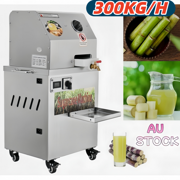 Commercial Sugar Cane Juicer Machine 300KG/H Electric Cane Press Juicer