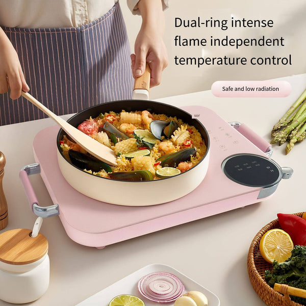 Electric Ceramic Stove Stir-frying Steam Boil Timing Cooking Induction Cooker