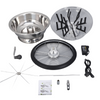 Automatic Bud Leaf Bowl Trimmer 16/24' Electric Twisted Spin Cut Stainless Steel