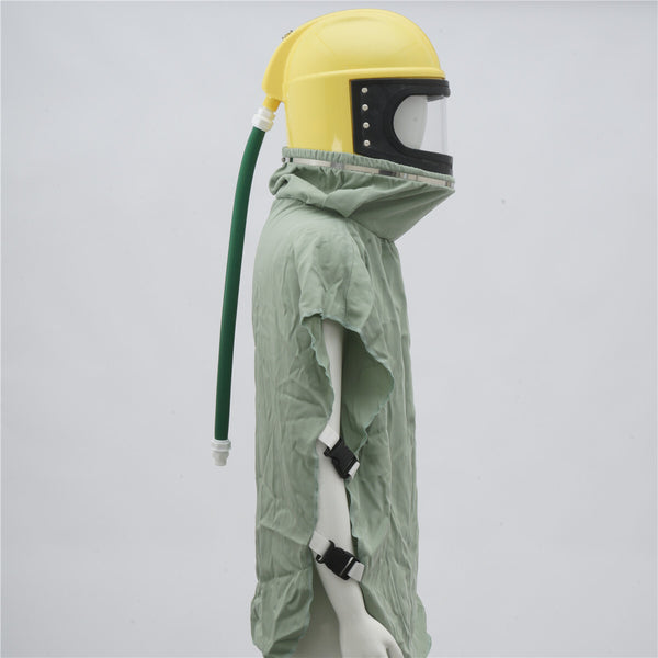 Sandblasting Helmet Sand Blasting Hood Cape for Sandblasting Welding Cutting