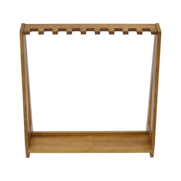Gun Rack Freestanding Rifle Racks Heavy Duty Wooden Shotgun Rack Adjustable
