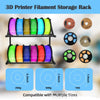 2-Tier 3D Printer Filament Rack Display Holder for 3D Printing Studio Workshop