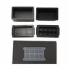 Clear Ice Cube Tray for Whiskey 2 Inch Clear Ice Cube Maker - Silicone Lar