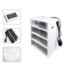 8 Grid Reptile Breeding Cabinet w/ 25W Heating Pad Hygrometer for Small Reptiles