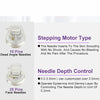 2 in 1 Golden RF Micron-eedle Machine with Cold Hammer Facial Skin Rejuvenation