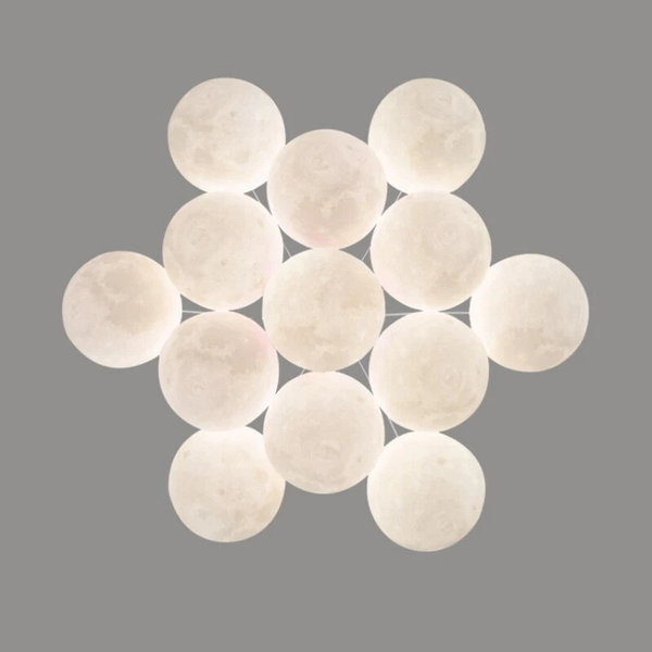 Modern Bubble Chandelier Lighting 13Light Glass Globe Pendant Hanging Light Lamp