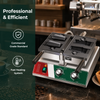 Cone Wafer Making Machine Snack Machines Edible Coffee Cup Waffle Makers Machine