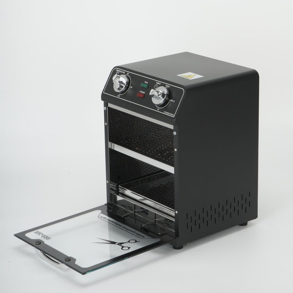 8L Hot Towel Sterilizer Warmer Cabinet Heat Disinfection Beauty Spa Salon Black
