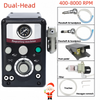 Jewelry Pneumatic Engraving Machine 8000RPM  Double Head Micro Graver Crafting