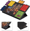 1500Pcs  Portable Felt Puzzle Table Board with 6 Colorful Drawers Adjustable AU