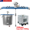 Pneumatic Paint Mixer IBC Paint Pneumatic Mixer Stainless Steel for 1000L Tank