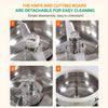 Commercial Food Chopper Electric Vegetable Chopper Food Processor Kitchen Auto
