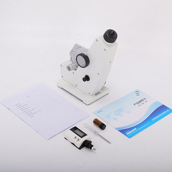Refractometer Brix Salinity Fruit Sugar Sweetness Tester Abbe Refractometer 2WAJ