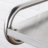 Wall Mounted Microwave Shelf Oven Deck with Hooks Stainless Steel Oven Organizer