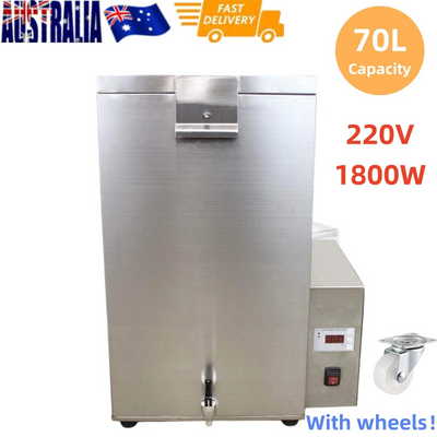 70L Electric Chicken Scalder Machine With Wheel Scalding Poultry Stainless Steel