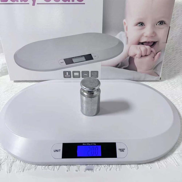 20kg Electronic Digital Infant Baby Pet Scales Pediatric Weight Tracker LED