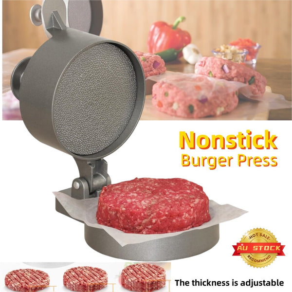 Hamburger Press Patty Maker Burger Press adjustable Non-stick Hamburger Mold AU
