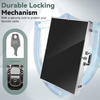 Card Show Display Case Aluminum Lockable Trading Card Display Case Wth Handle
