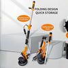 1200W Electric Drywall Sander Foldable Dust Free Wall Sander with Vacuum Bag