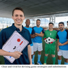 Magnetic Soccer Football Coach Board Portable Clipboard Tactical Board Kit