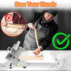 Manual Dough Sheeter Roller Machine Commercial Folding Dough Maker 1-25mm Thick