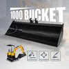 1000mm Mini Excavator Flat Backhoe Bucket Digging Bucket Small Digger Bucket AU