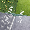 Artificial Turf Rake Adjustable Handle Lawn Broom for Artificial Grass Leaves