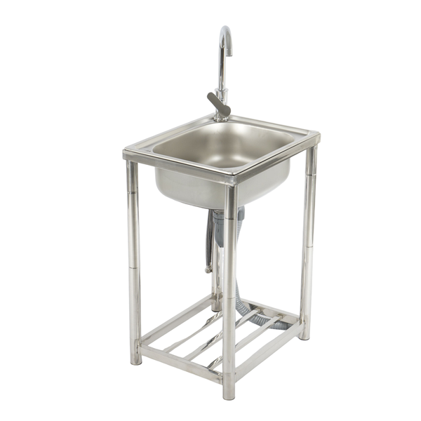 Utility Sink Free Standing Single Bowl Kitchen Sink Stainless Steel Sink AU
