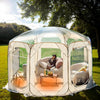 Clear Pop Up Bubble Tent Waterproof PVC Instant Setup Camping Shelter Outdoor