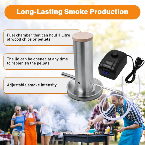 Cold Smoke Generator for BBQ Grill Electric Pellet Smoker/food Meat Smokehouse