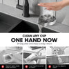 Kitchen Sink Glass Rinser Stainless Steel Cup Washer for Sink 9 Holes Cleaner