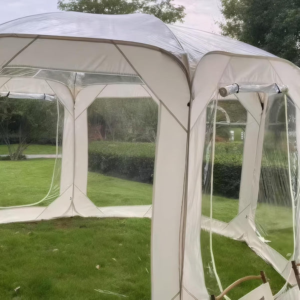 Clear Pop Up Bubble Tent Waterproof PVC Instant Setup Camping Shelter Outdoor
