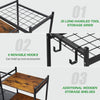 Garden Farm Shed Garage Tools Storage Rack Handles Organizer Holder 35 Slots AU