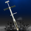 Soil Sampler Probe Tool Stainless Steel Soil Test Kits With Ejector Foot Pedal