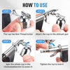 Airbrush Kit Air Brush Painting Set Double Action Trigger Airbrush Painting Gun