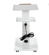 Medical Trolley Stand Dental Oral Scanner Holder W/Sockets 3 Layers Mobile Table