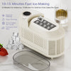2-Power Mini Ice Maker 8 Cube Quick Ice Making Tool For RV Trip 21.6*9.3*12.8cm