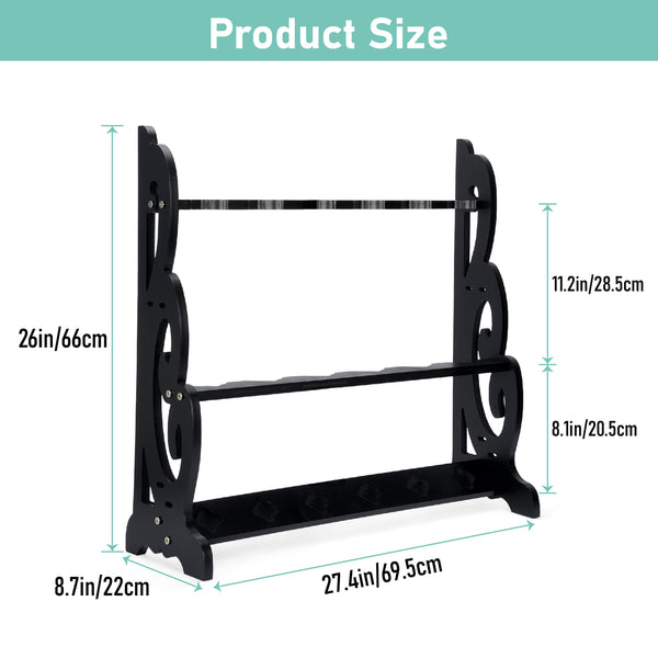 6/8/16 Layer Samurai Sword Stand Sword Stand Storage Rack Weapon Dispaly Holder