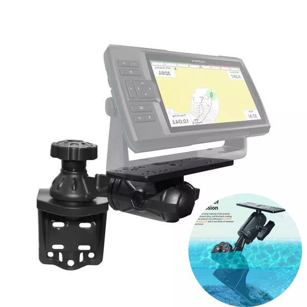 Fish Finder Mount Vertical with Swing Arm for Fishfinders & Chartplotters Marine