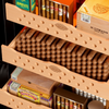138L Cigar Humidor Cedar Wood 1000 Cigars Temperature Controlled Cigar Cabinet