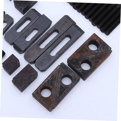 58 Pcs Pro-Series 1/2" T-Slot Hold Down Clamp Clamping Kit Bridgeport Mill Set
