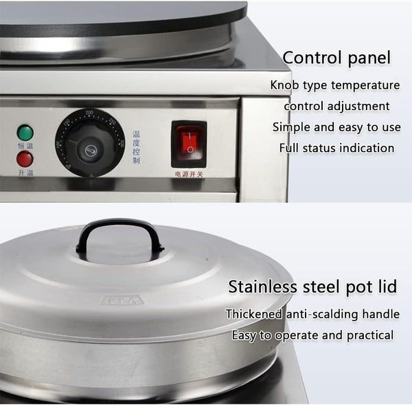 Dumpling Frying Pan Shengjian Bao Frying Automatic Electric Pot Paste  Machine